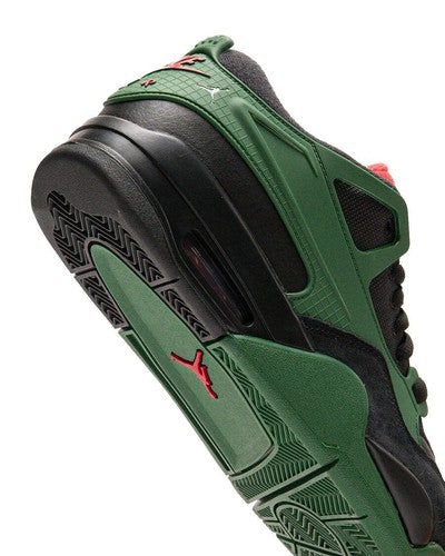 Nike Air Jordan 4 RM Black Gorge Green University Red FQ7939-003 Men's Size