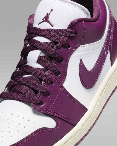 Nike WMNS Air Jordan 1 Low "White/Sail/Bordeaux" DC0774-161 Women's [US5-12]