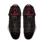 Nike Air Jordan 6 Rings Black Varsity Red 322992-062 Men's Size