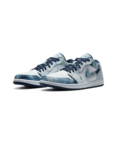 Nike Air Jordan 1 Low "Washed Denim" CZ8455-100 Men's Sneakers [US 7-14]