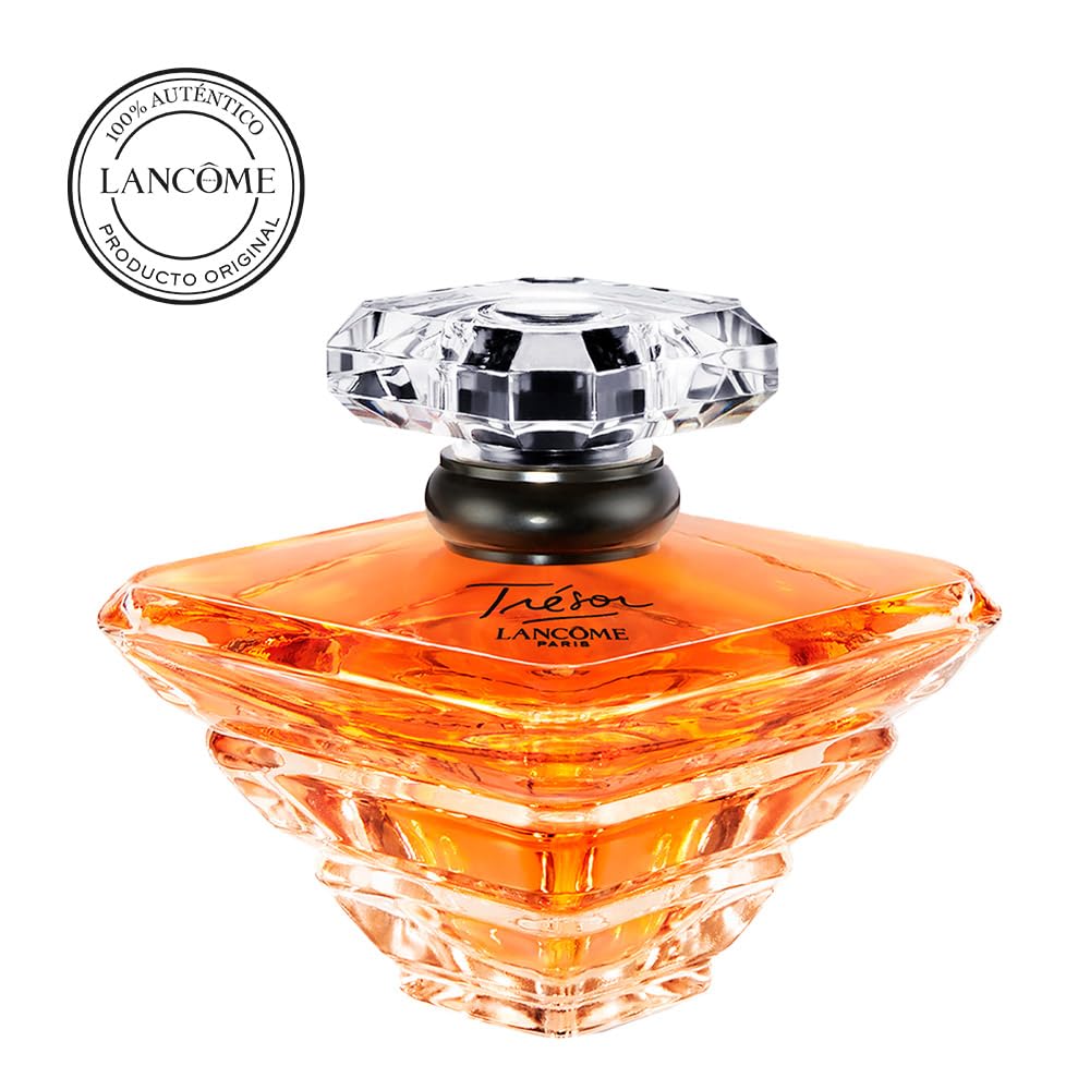 Lancôme Trésor Eau de Parfum - Long Lasting Fragrance with Notes of Rose, Lilac, Peach & Apricot Blossom - Elegant & Romantic Women's Perfume