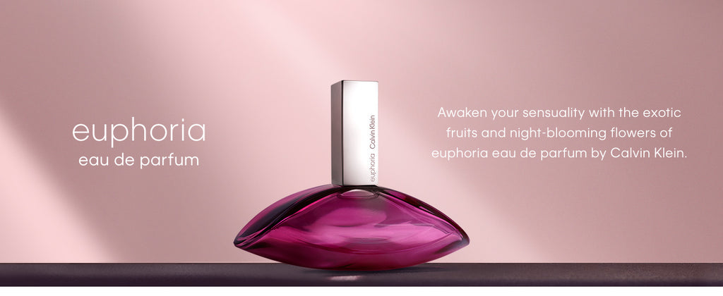 Calvin Klein Euphoria Eau de Parfum – Chypre Women's Perfume – With Notes of Pomegranate, Black Orchid, Lotus Blossom & Mahogany Wood – Long Lasting Fragrance