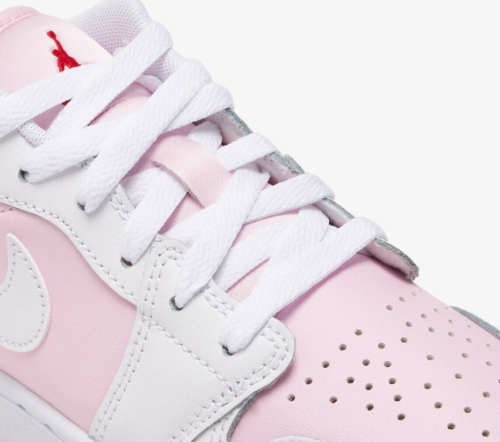 Nike Air Jordan 1 Low Pink Foam Valentines Day 553560-608 GS & Women's Size