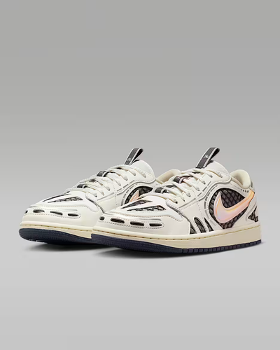 Nike WMNS Air Jordan 1 LOW Method of Make "Sail/Coconut Milk" HQ2186-100