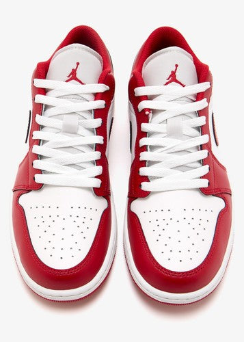 Nike Air Jordan 1 Low Beginnings Cardinal Red 553558-166  Men's Size