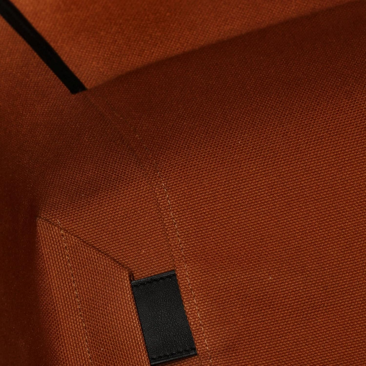 Hermès, Etriviere Pocket Tote Toile and Leather 27,Cuivre