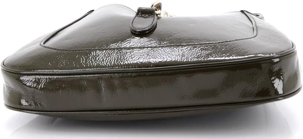 Gucci, Jackie 1961 Hobo Patent Small, Green : Clothing, Shoes & Jewelry
