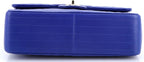 Chanel, Classic Double Flap Bag Chevron Lambskin Jumbo, Blue