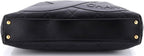 Chanel, Club Monaco Shopping Tote Quilted Lambskin Large, Black