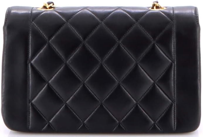 Chanel, Vintage Diana Flap Bag Quilted Lambskin Small, Black
