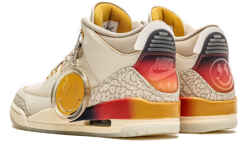 Nike Air Jordan 3 Retro SP J Balvin Medellín Sunset FN0344-901 Men's Size