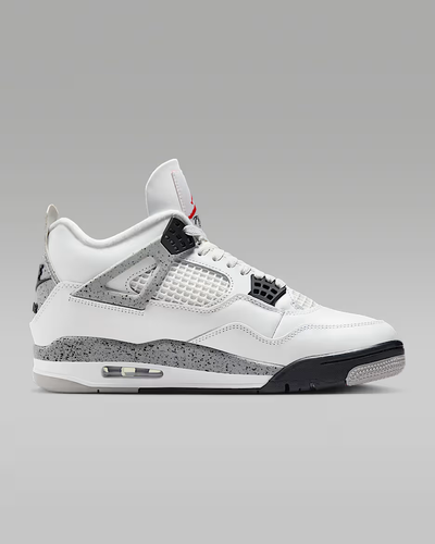 Nike Air Jordan 4 Retro "White/Cement" (2025) FV5029-100 Men's Sneakers