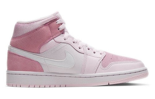 Nike WMNS Air Jordan 1 Mid Digital "Pink/White-Pink Form-Sail" CW5379-600
