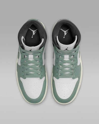 Nike WMNS Air Jordan 1 Mid "Jade Smoke" BQ6472-130 Women Sneakers [US5.5-12]