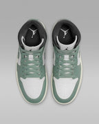 Nike WMNS Air Jordan 1 Mid "Jade Smoke" BQ6472-130 Women Sneakers [US5.5-12]