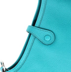 Hermès, Evelyne Bag Gen III Epsom TPM,Bleu Paon
