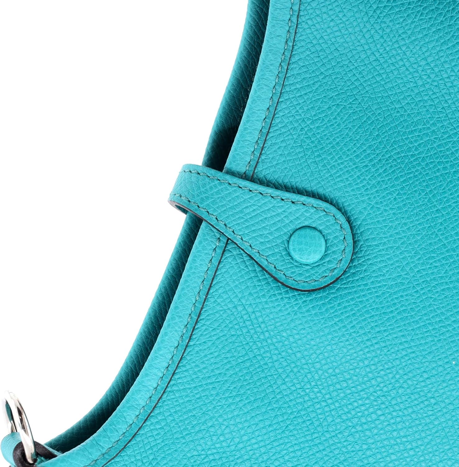 Hermès, Evelyne Bag Gen III Epsom TPM,Bleu Paon