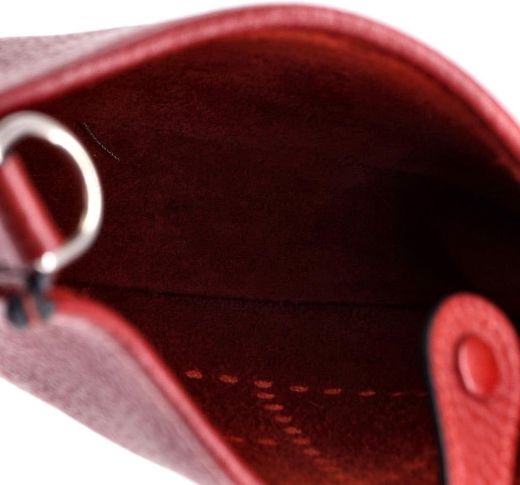 Hermès, Evelyne Bag Gen III Clemence TPM,Rouge H