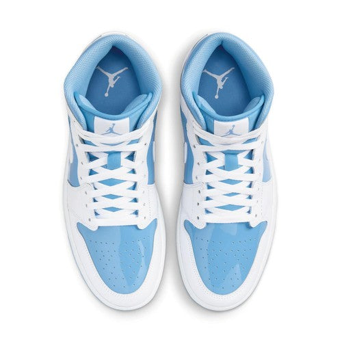 Nike Air Jordan 1 Mid "White/Legend Blue" FZ2142-114 Sneakers [US 7-12]