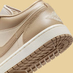 Nike Air Jordan 1 Low Rattan Sail Desert Camo DC0774-203 Women's Size