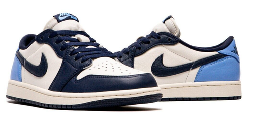 Nike Air Jordan 1 Low OG Obsidian UNC CZ0790-400 Men's Size