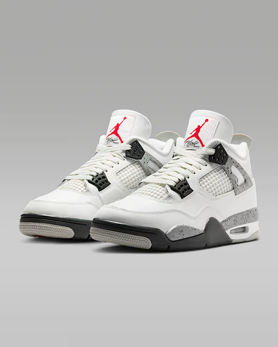 Nike Air Jordan 4 Retro "White/Cement" (2025) FV5029-100 Men's Sneakers