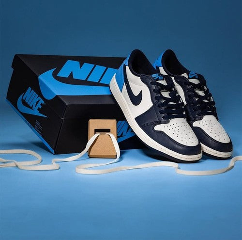Nike Air Jordan 1 Low OG Obsidian UNC CZ0790-400 Men's Size