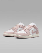 Nike WMNS Air Jordan 1 Low "White/Sail/Pink Oxford" DC0774-162 [US 5-12]
