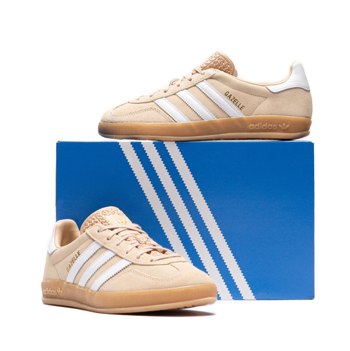 Adidas Gazelle Indoor Magic Beige IH5482 Women's Size New