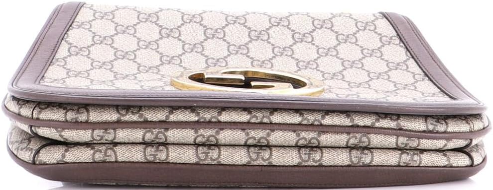 Gucci, Blondie NM Top Handle Bag GG Coated Canvas Medium, Brown