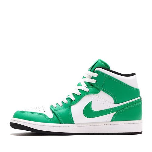 Nike Air Jordan 1 Mid "Lucky Green" DQ8426-301 Men's Shoes Sneakers Brand
