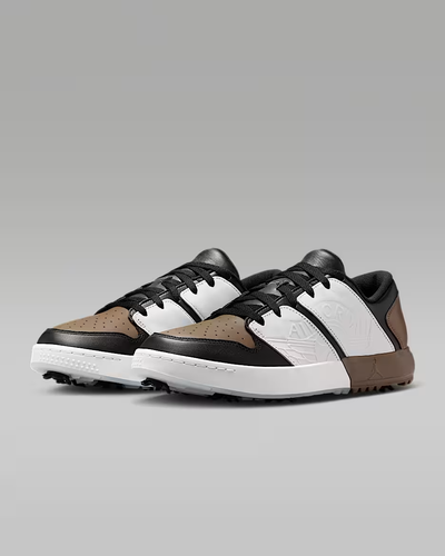 Nike Jordan Nu Retro 1 Golf "Black/Palomino/White" FZ4153-005 Men's Sneakers