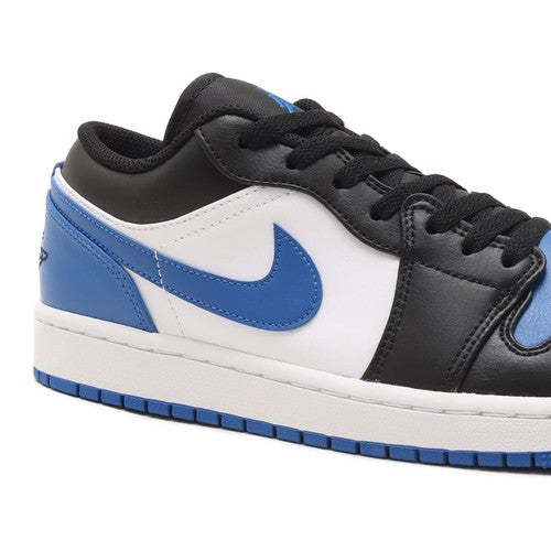 Nike Air Jordan 1 Low "Black/White/Royal Blue" 553558-140 Men's [US 7-14]