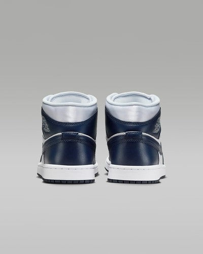 Nike WMNS Air Jordan 1 Mid SE "Football Grey/Navy" FZ8777-044 [US 5.5-11.5]