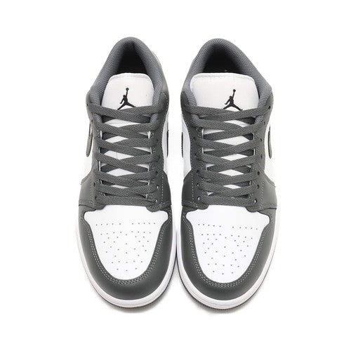 Nike Air Jordan 1 Low Iron Grey 553558-152 Men's Size