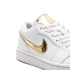 Nike WMNS AIR JORDAN 1 LOW SE "WHITE/GOLD" CZ4776-100 Sneakers [US 5-12]