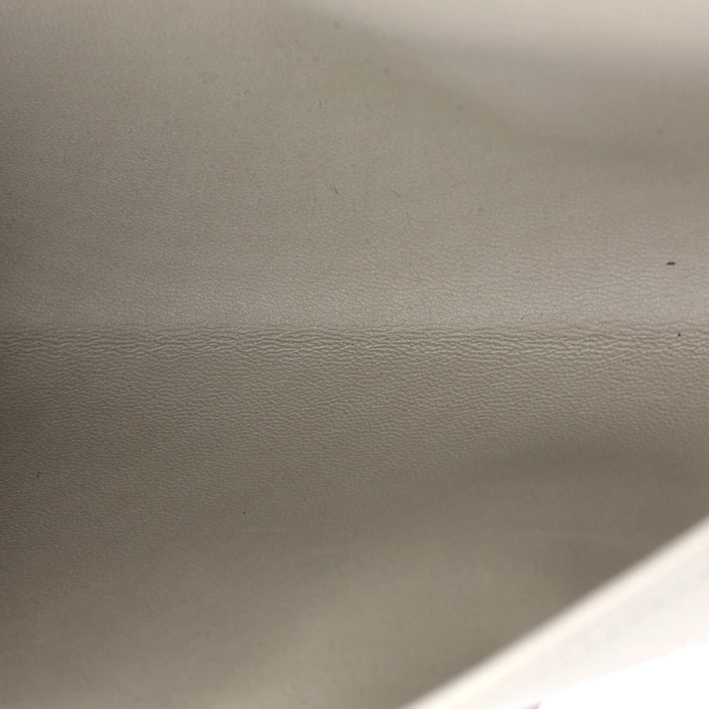 Hermès, Jige Elan Clutch Swift 29,Gris Perle