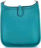 Hermès, Evelyne Bag Gen III Epsom TPM,Bleu Paon