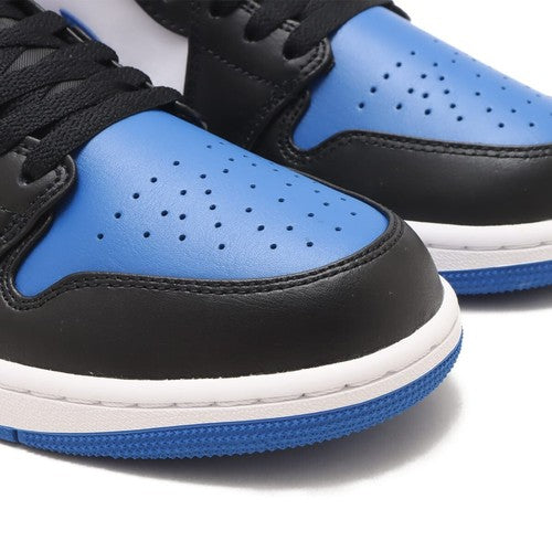 Nike Air Jordan 1 Low "Black/White/Royal Blue" 553558-140 Men's [US 7-14]
