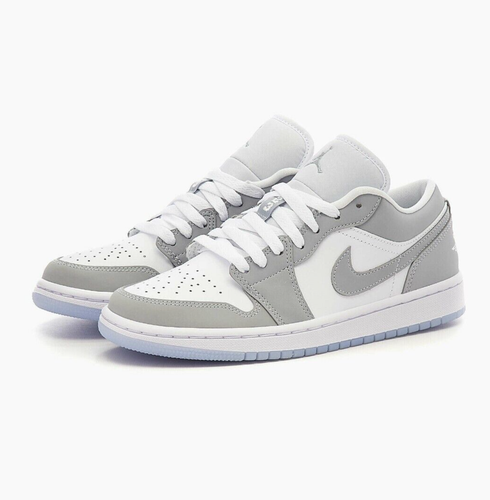 Nike Air Jordan 1 Low Wolf Grey Aluminum Women's Sizes DC0774-105