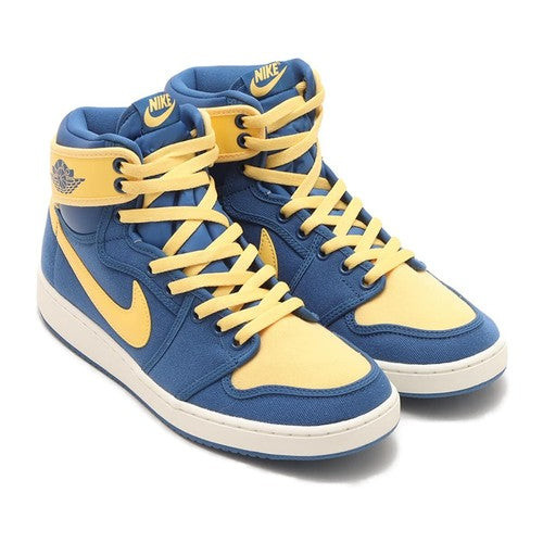 Nike Air Jordan 1 KO "True Blue and Topaz Gold/Laney" DO5047-407 [US 7-13]