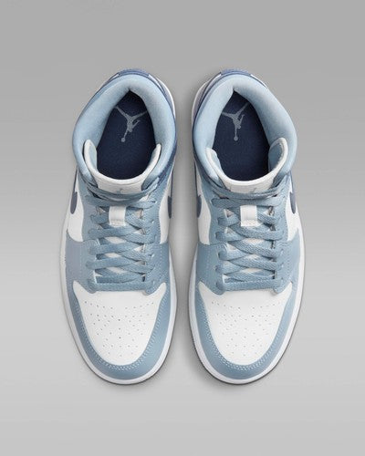 Nike WMNS Air Jordan 1 Mid "White/Diffused Blue" BQ6472-140 [US 5.5-12]