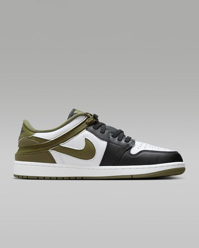 Nike Air Jordan 1 Low FlyEase "White/Black/Medium Olive" DM1206-102 [US7-14]
