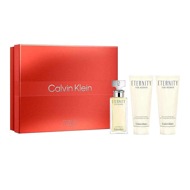 Calvin Klein Eternity Eau de Parfum – Floral Women's Perfume – With Notes of Bergamot, White Lily, White Rose, Sandalwood & Amber – Long Lasting Fragrance