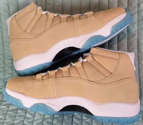 Air Jordan 11 Retro “H-Town” Yellow Ice Men’s Sneakers – Ready to Ship, Fast Ha