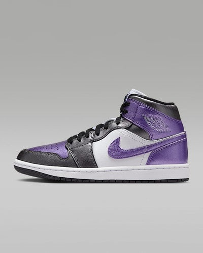 Nike WMNS Air Jordan 1 MID SE "White/Black/Grape Ice" HJ5911-105 Women's
