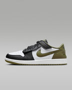 Nike Air Jordan 1 Low FlyEase "White/Black/Medium Olive" DM1206-102 [US7-14]