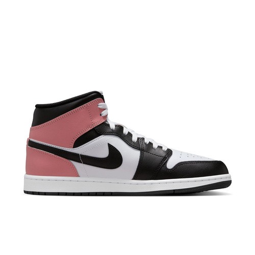 Nike Air Jordan 1 Mid "White/Rust Pink/Black" DQ8426-100 Men's Sneakers
