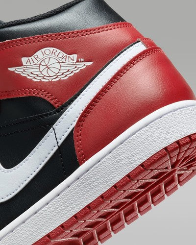 Nike Air Jordan 1 Mid "Gym Red/Black" DQ8426-061 Men's Sneakers [US 7-15]