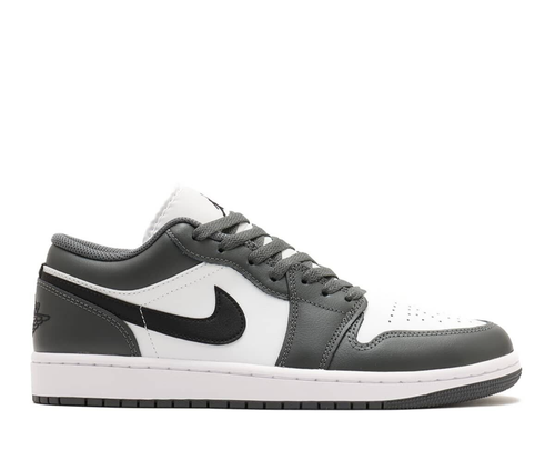 Nike Air Jordan 1 Low Iron Grey 553558-152 Men's Size